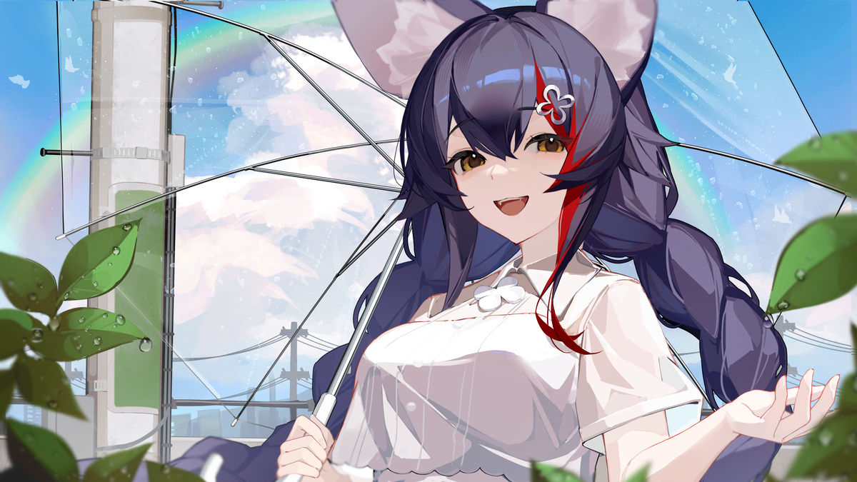 雨停了