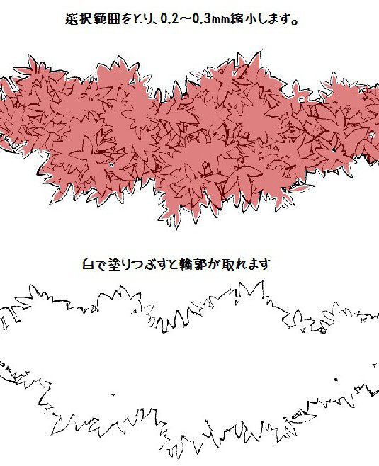 树叶刷 (白色)