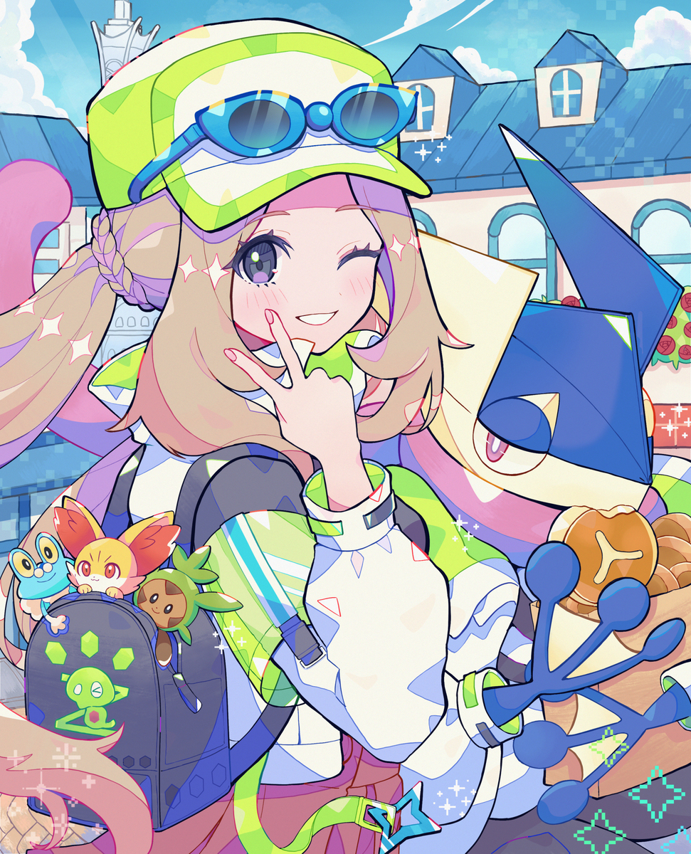 【XY11周年】新街风格的塞莱娜和盖科加✨️