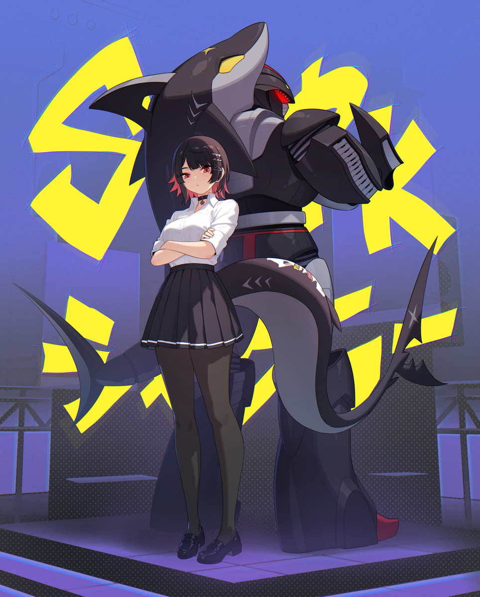 艾莲x鲨鱼辣椒