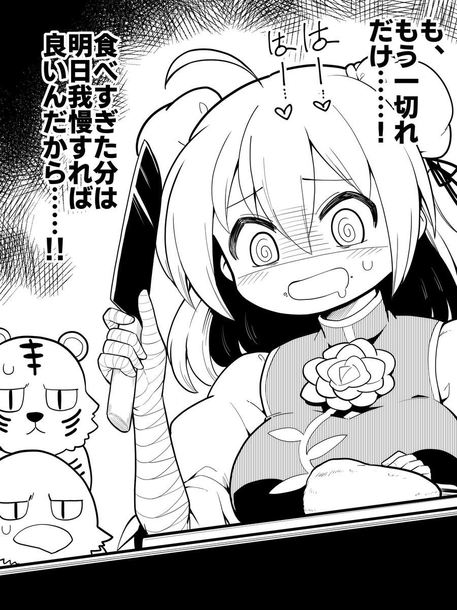 在Twitter上投稿的4帧其48