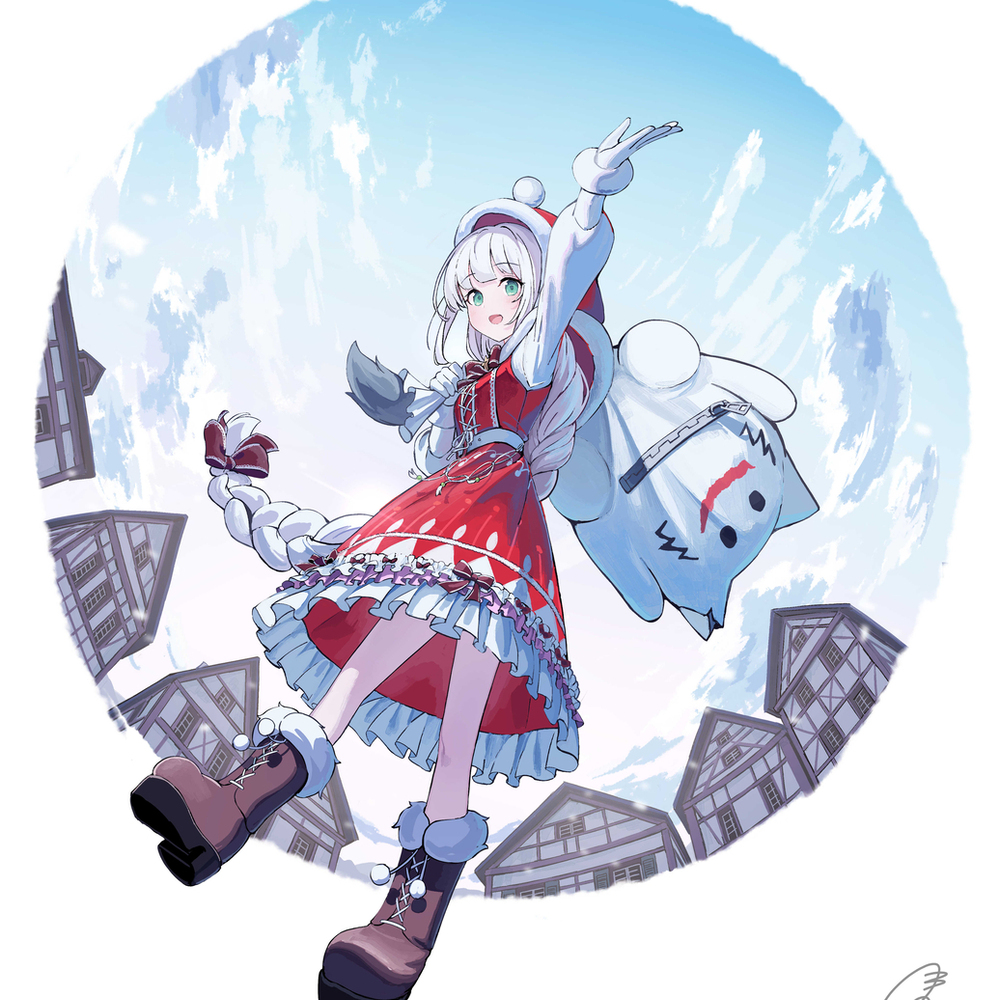 梅里克里小红帽!
