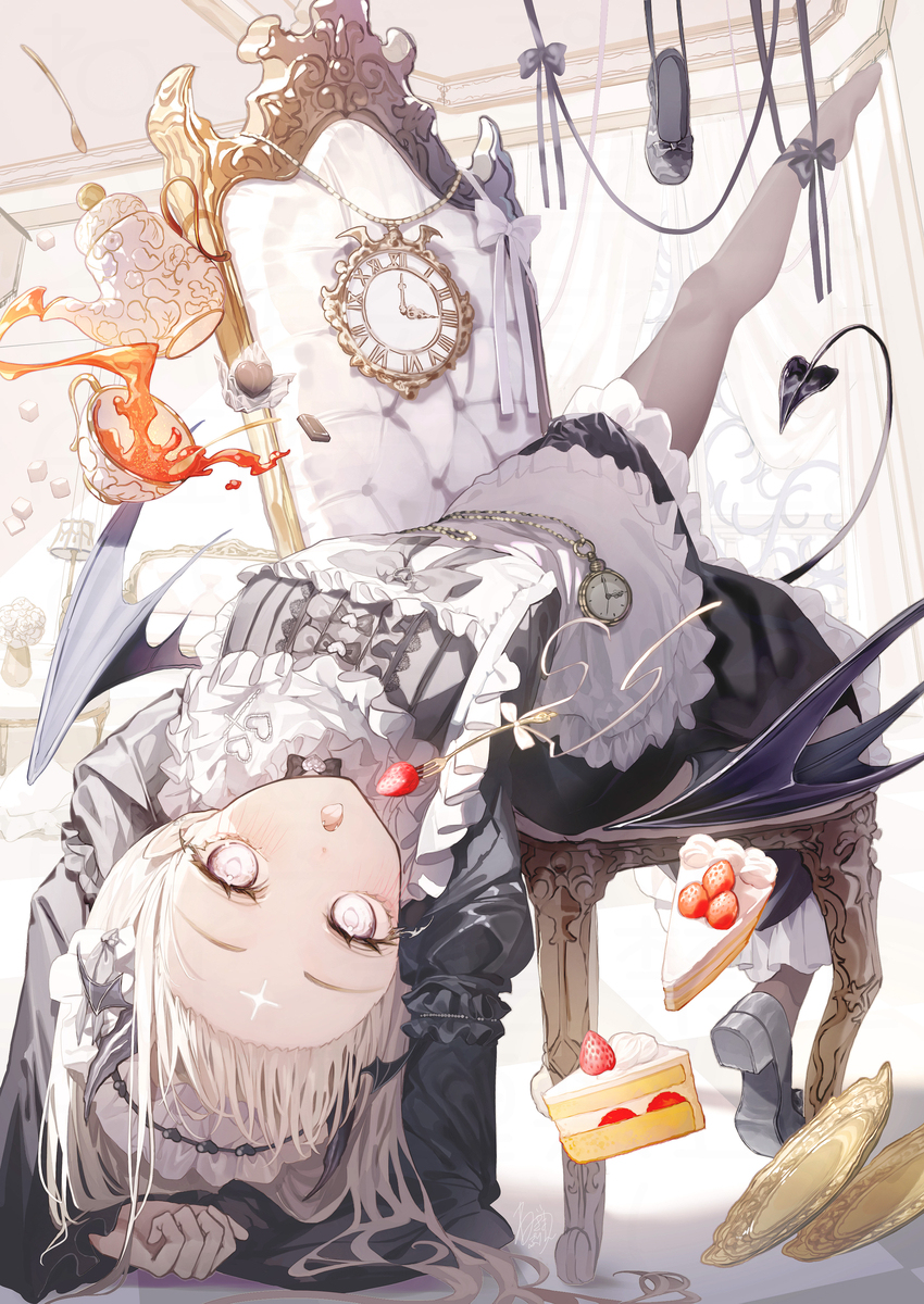 懒惰的下午小恶魔女仆