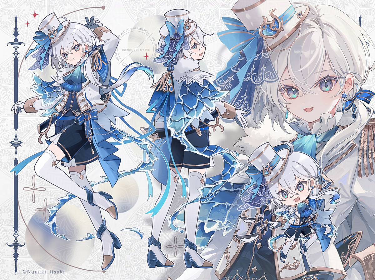 Character Design [波浪声的剑舞士]