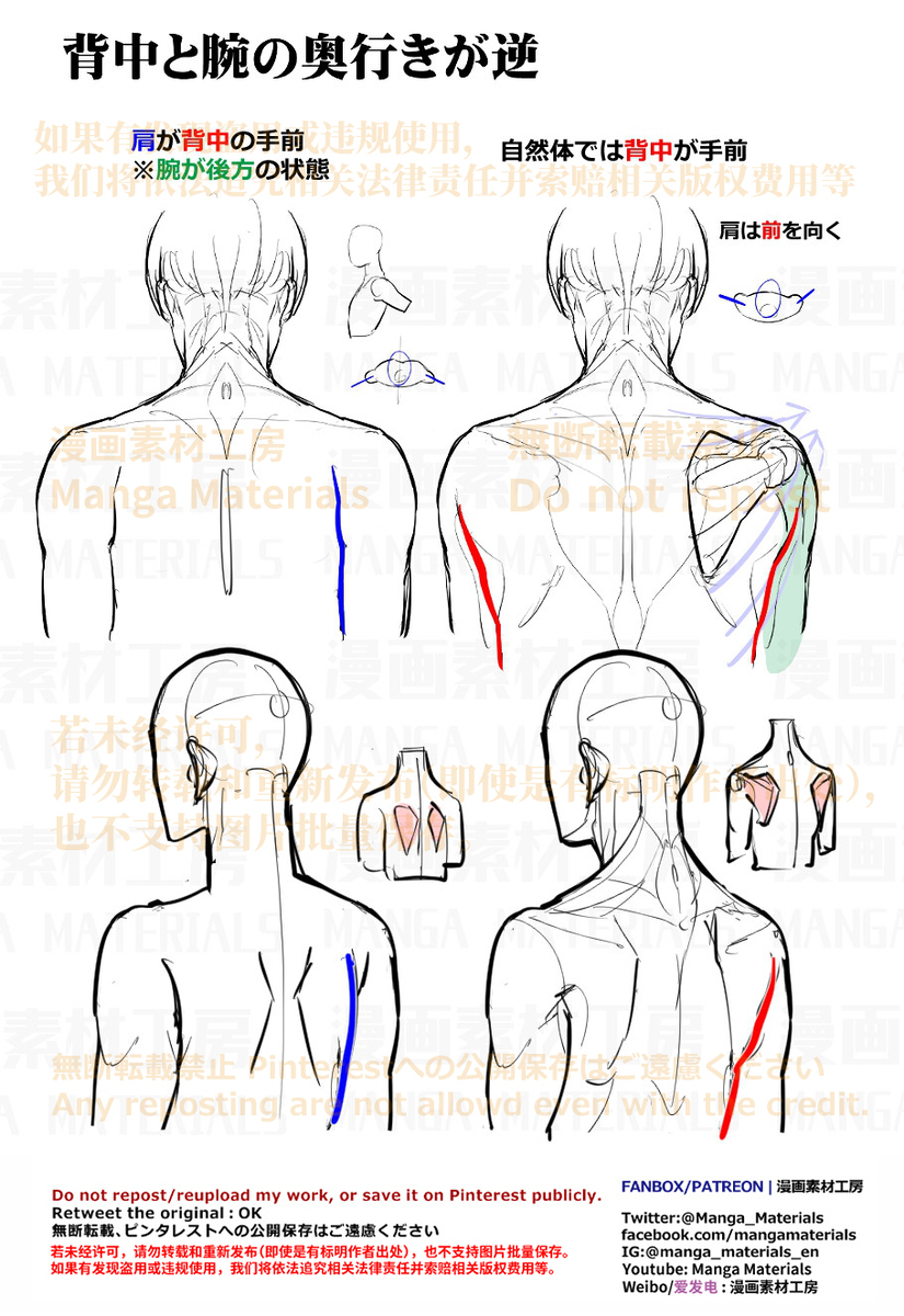 個人メモ：背中のよくある違和感