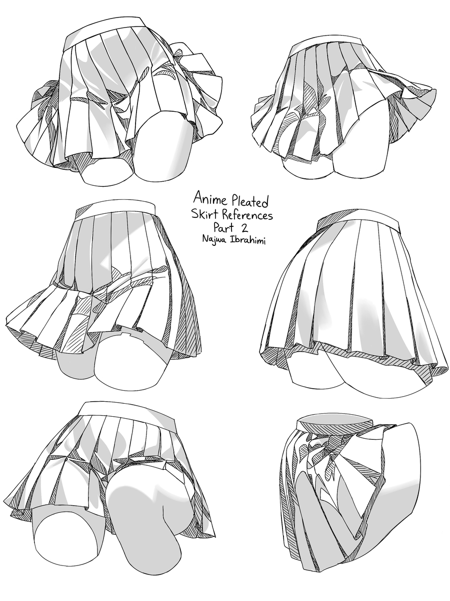 Pleated Dress Skirt Tutorials