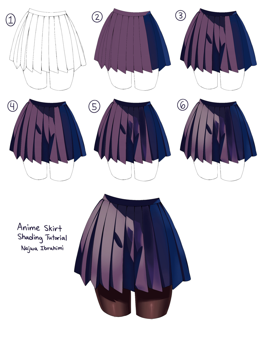 Pleated Dress Skirt Tutorials
