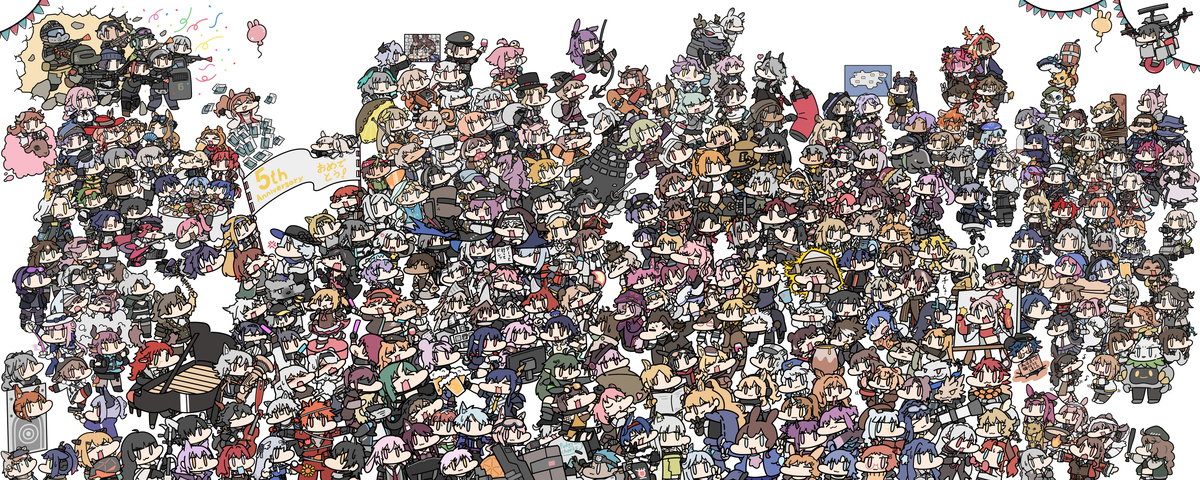 アークナイツ5周年おめでとうございます！