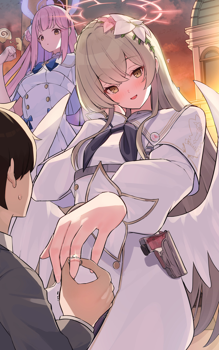 トリニティを代表して先生と結婚します♡
