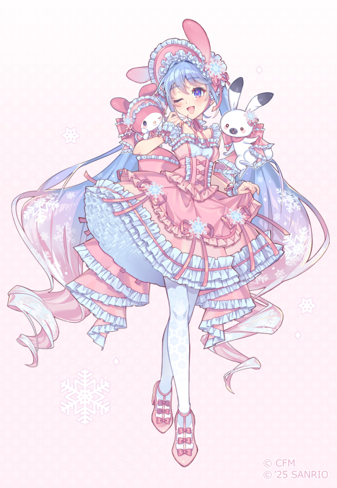 雪ミク×マイメロディ