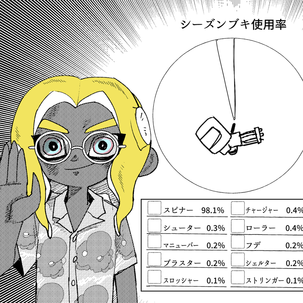 スプラ自機まとめ３