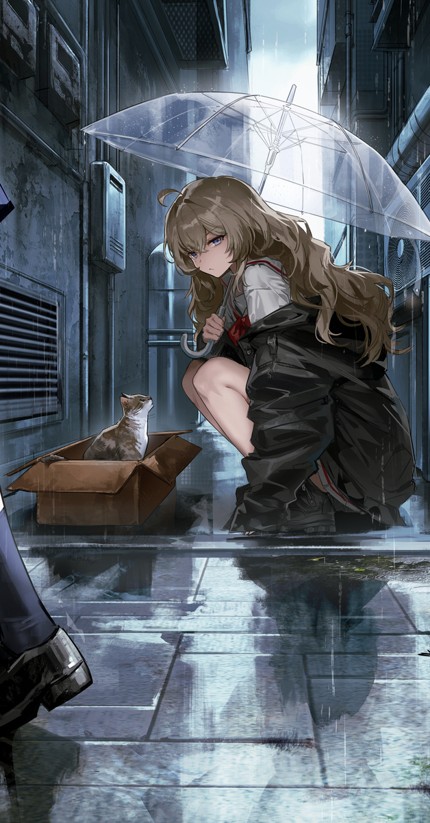 A rainy day