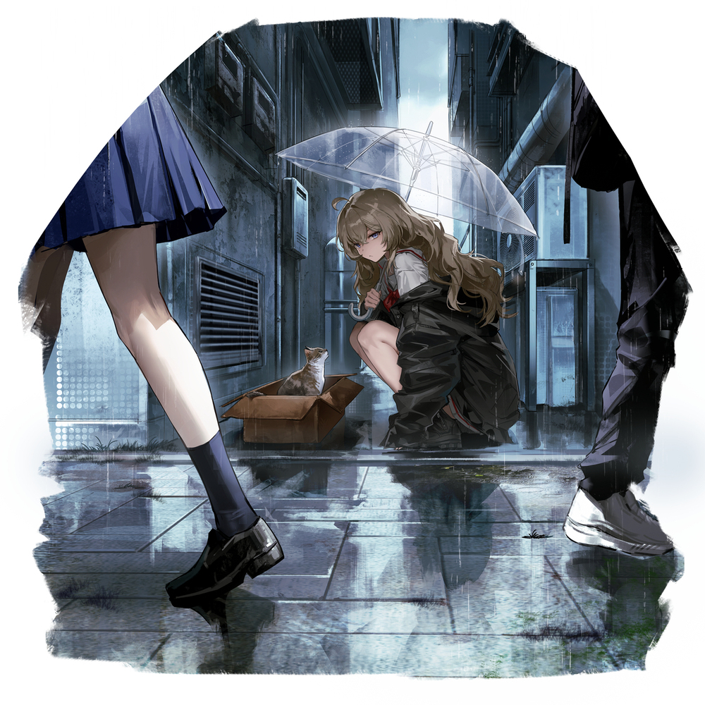 A rainy day