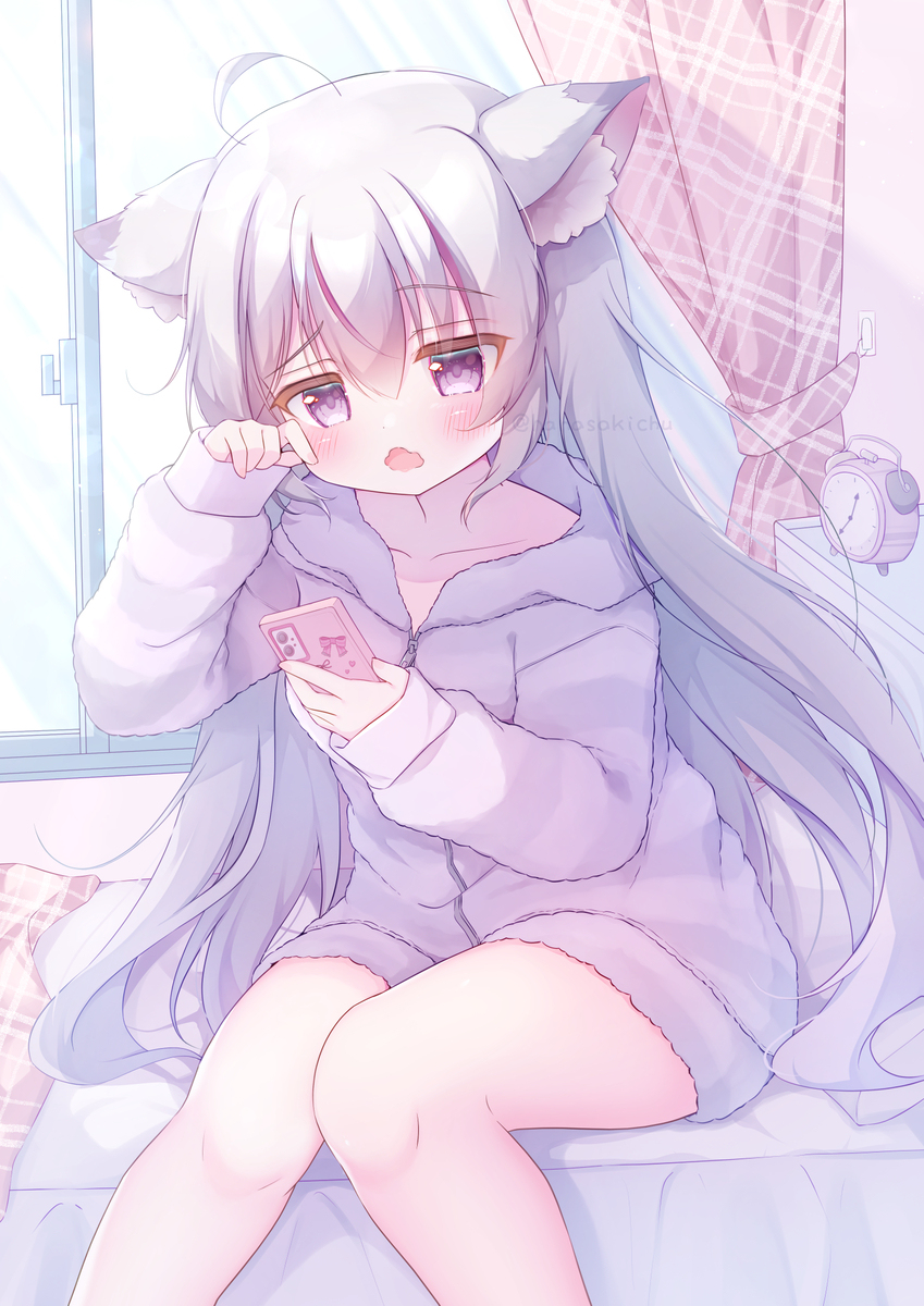 「ふぁぁ…まだ眠いよぉ…」