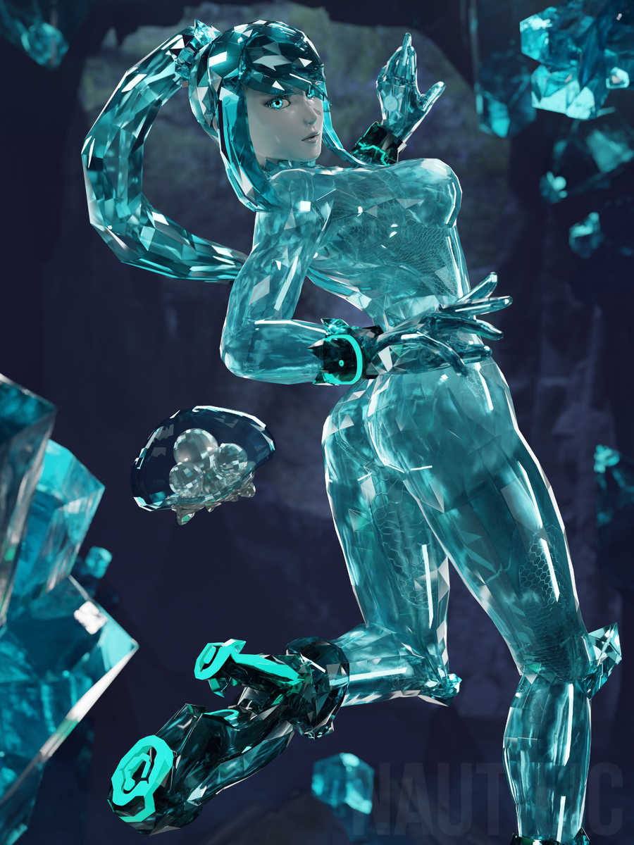 Crystallized Samus
