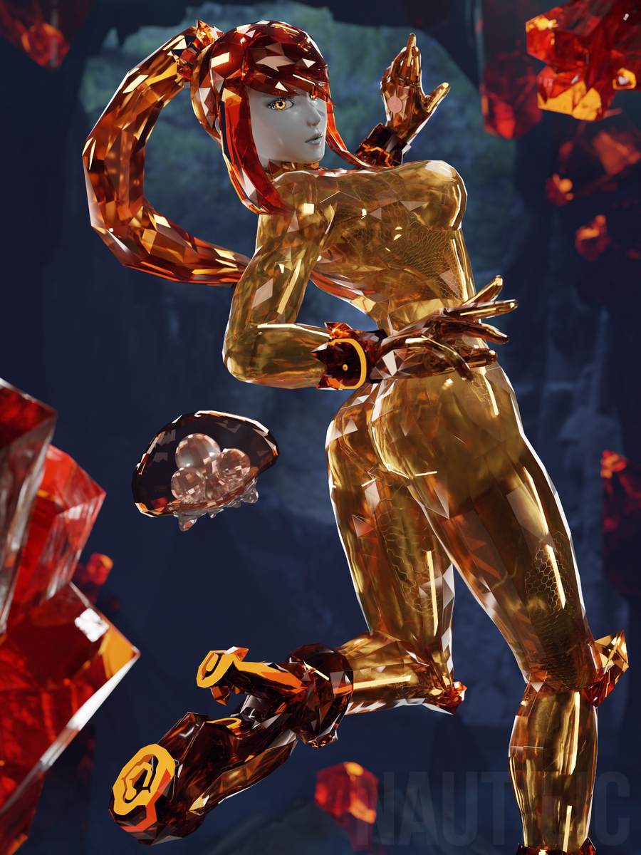 Crystallized Samus