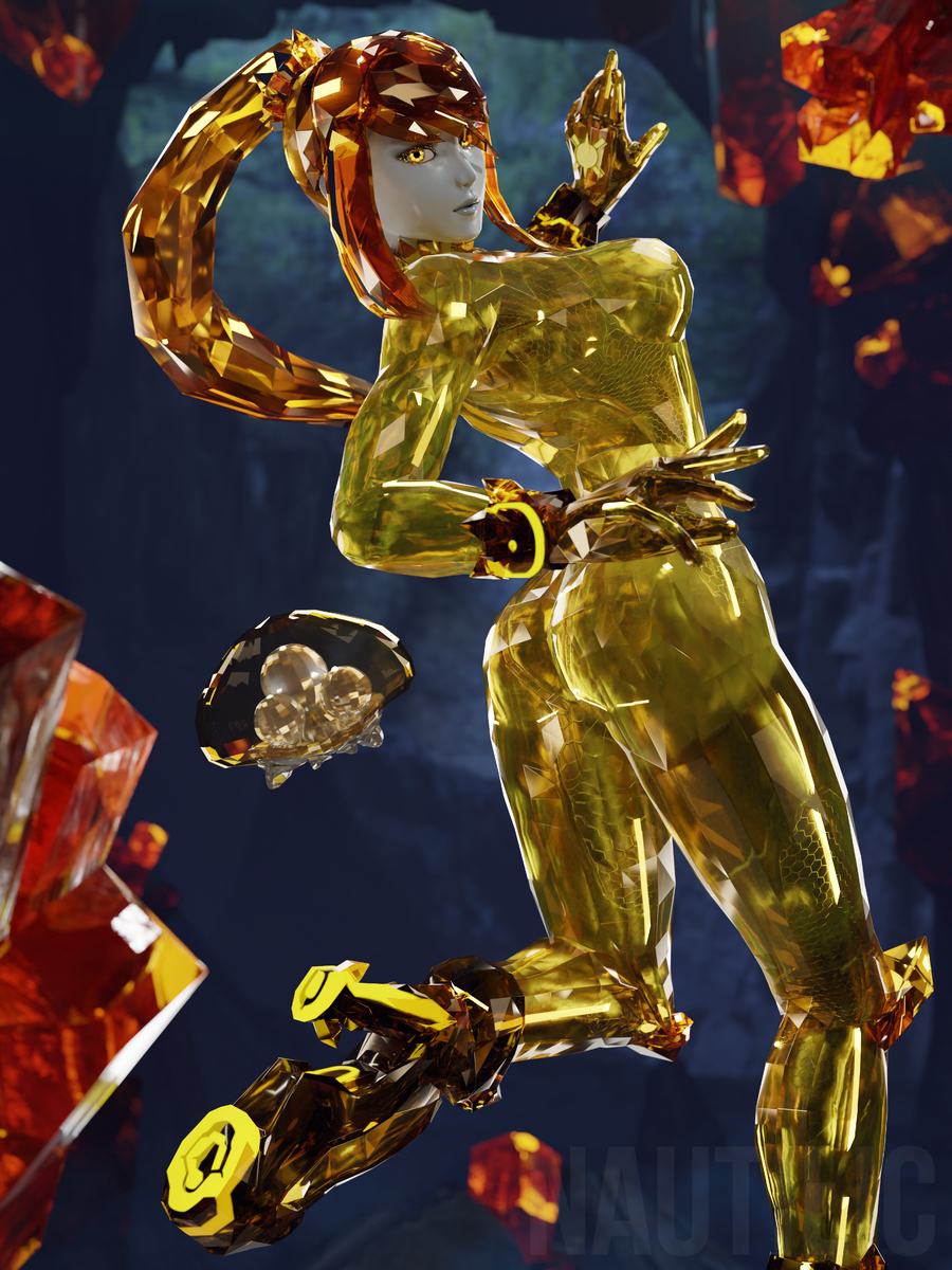 Crystallized Samus