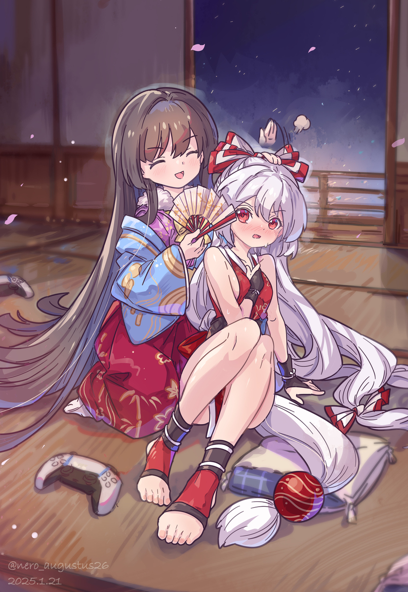 【东方】与辉夜抢十失败的妹红竟…