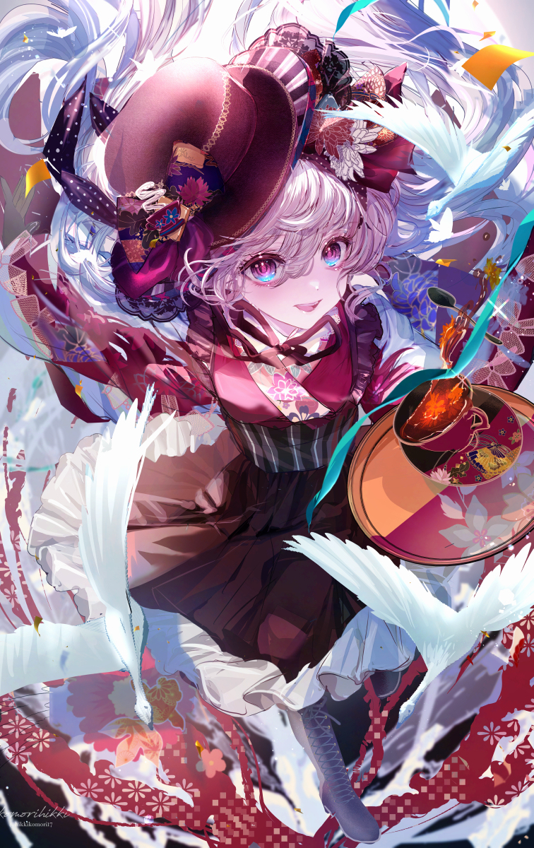 新年のお祝い🌸和風菊花茶の妖精