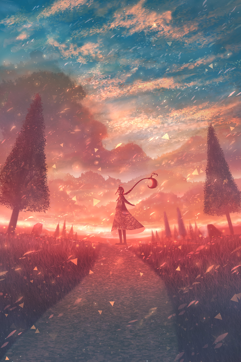 緋吹の空