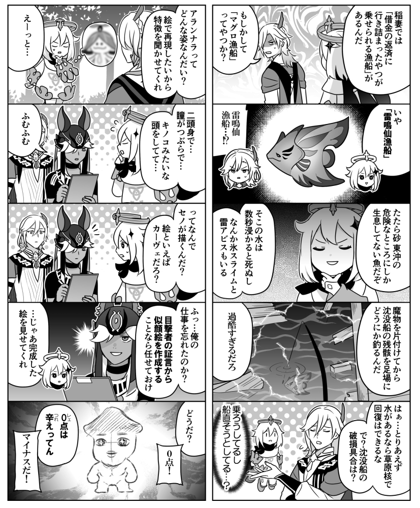 【新刊】原神５コマinスメール