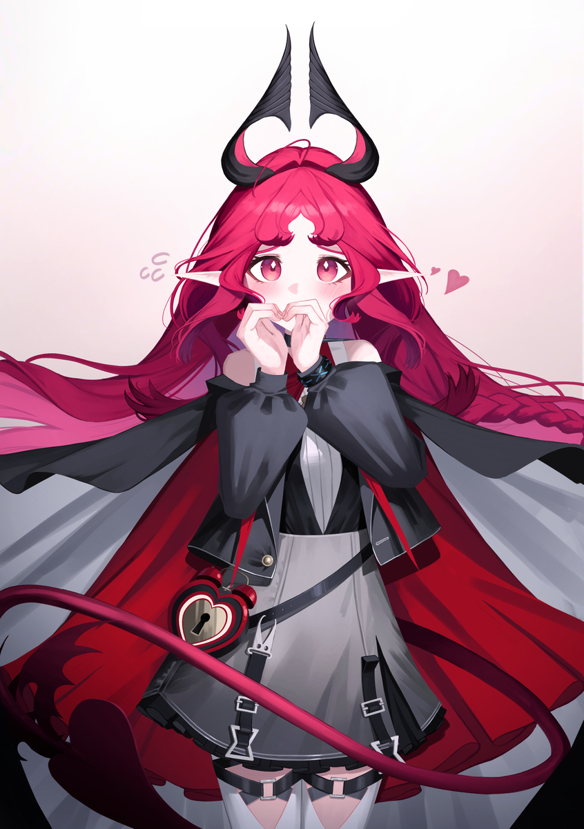 Nymph hand heart