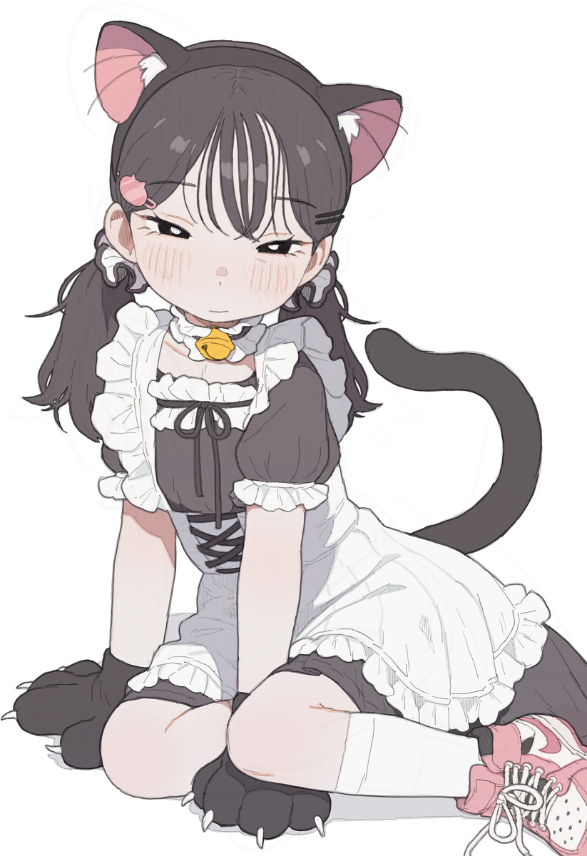 黒猫メイド