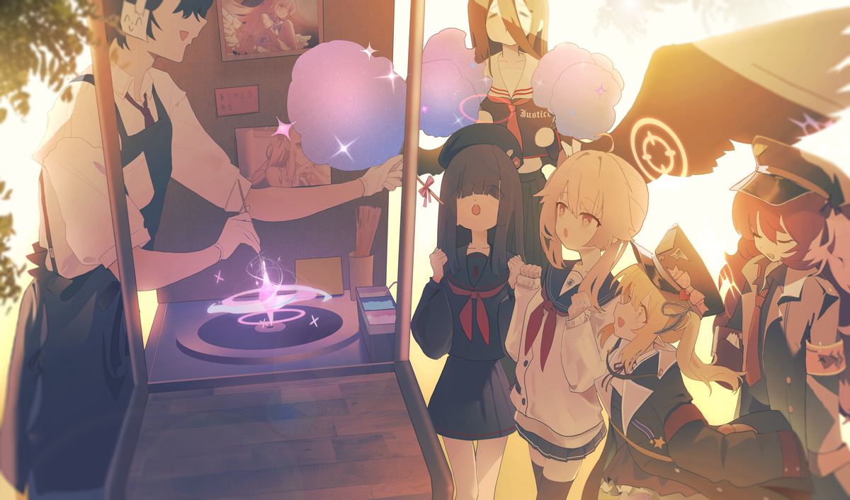 先生の綿菓子屋