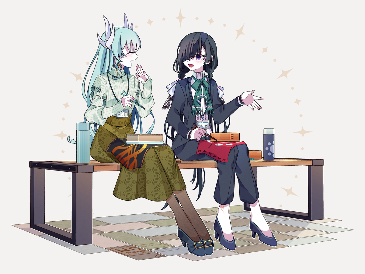 仲良しきよひーと千代女ちゃん