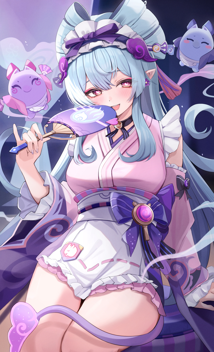 目を開けちゃだめだゾ♡
