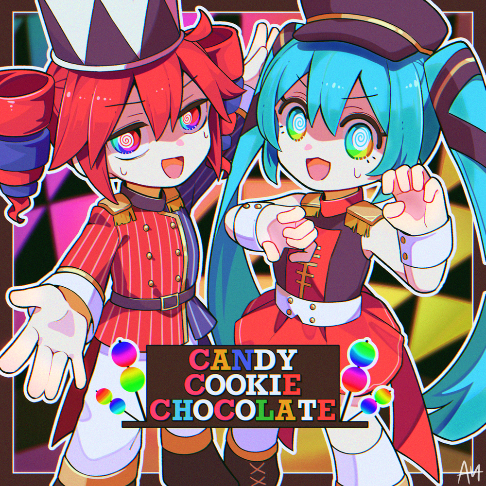 キャンディークッキーチョコレート！