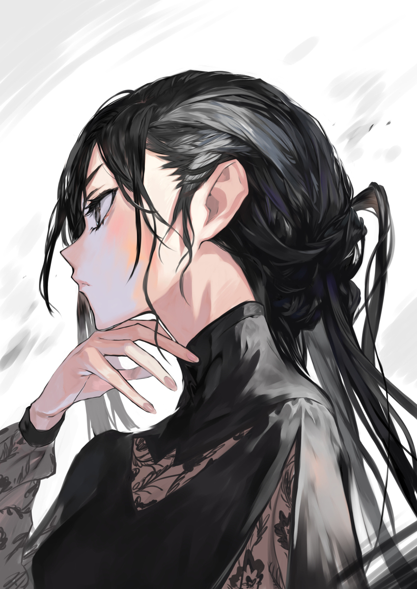 黒髪
