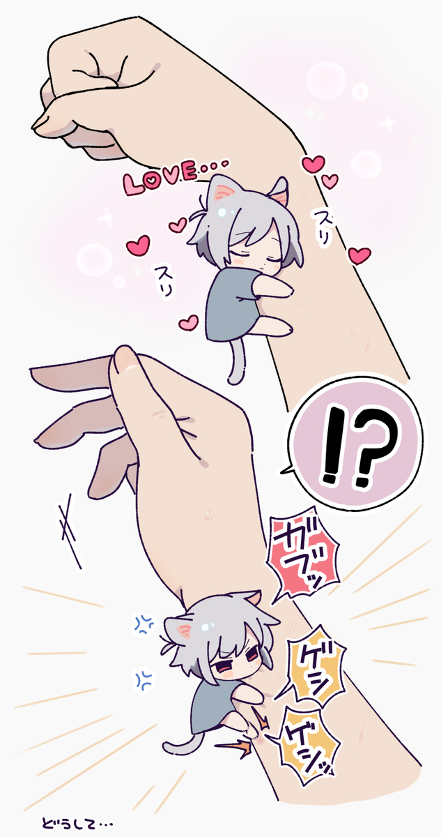 猫耳詰め