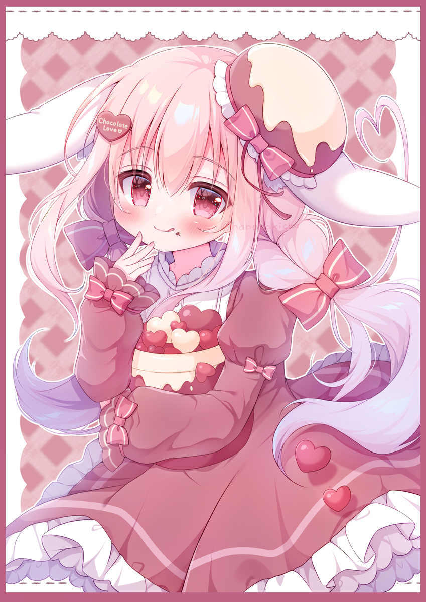 「みんなにチョコのおすそわけ🩷」