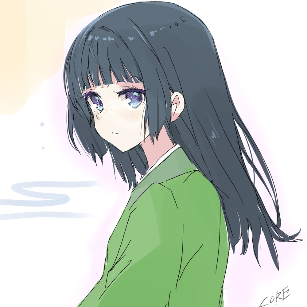 髪下ろし猫猫