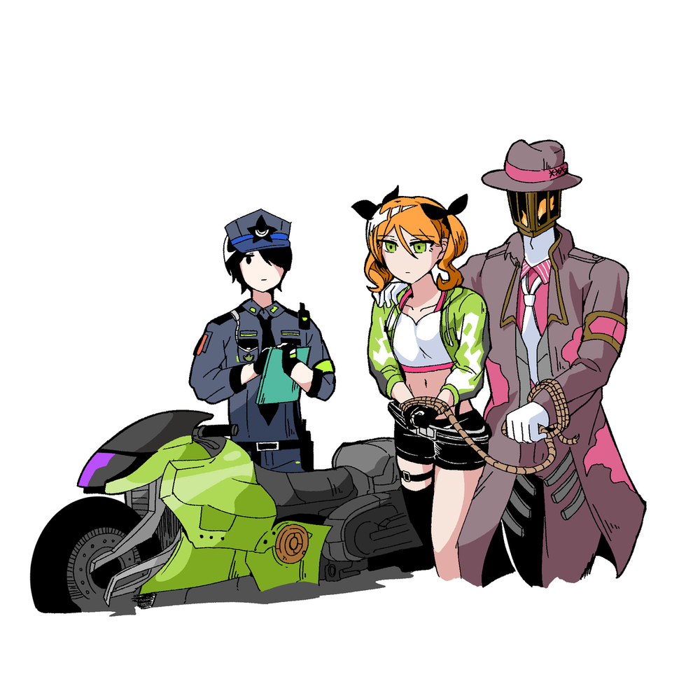 ノーヘルね