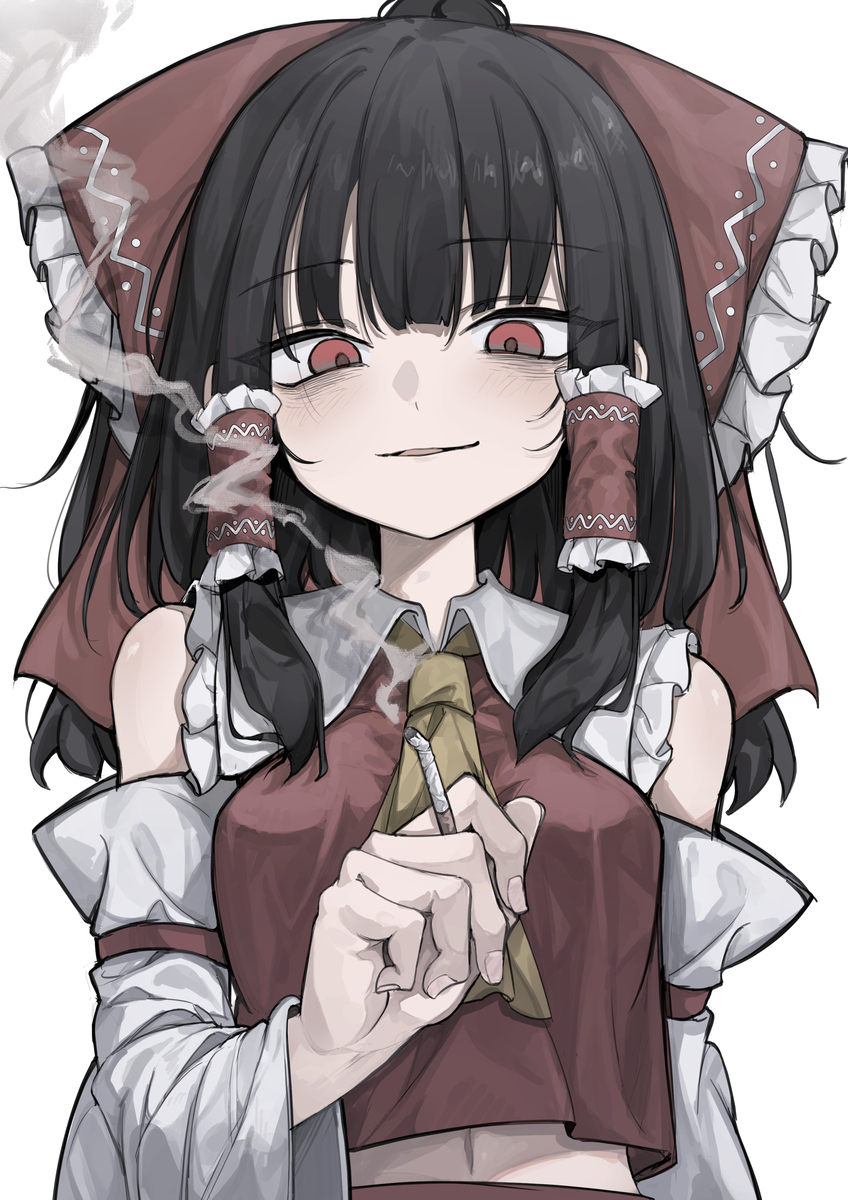 タバコ霊夢