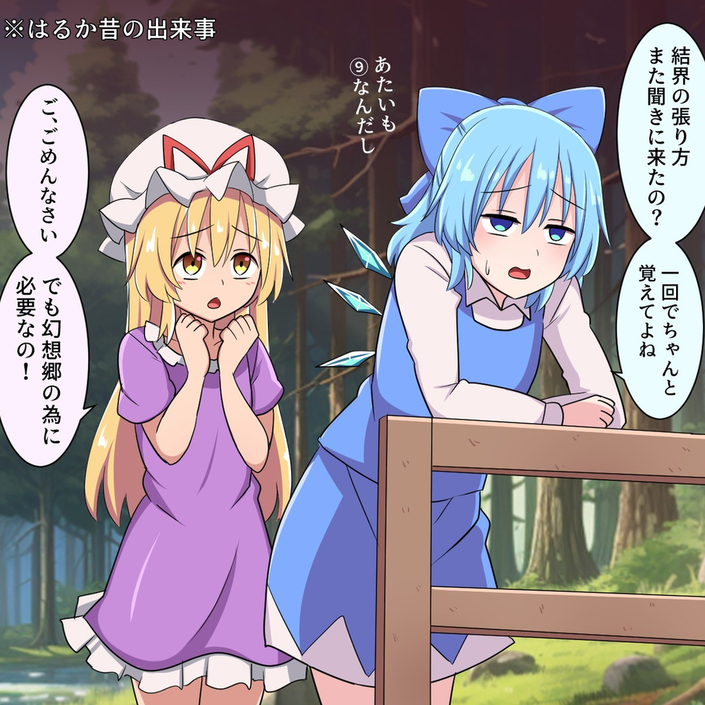 紫様よりチルノちゃん年上説