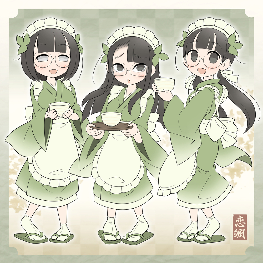 抹茶メイドガール