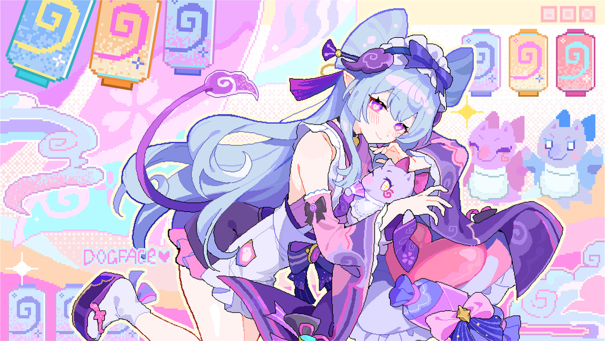 假如梦见月瑞希是一款像素游戏♥