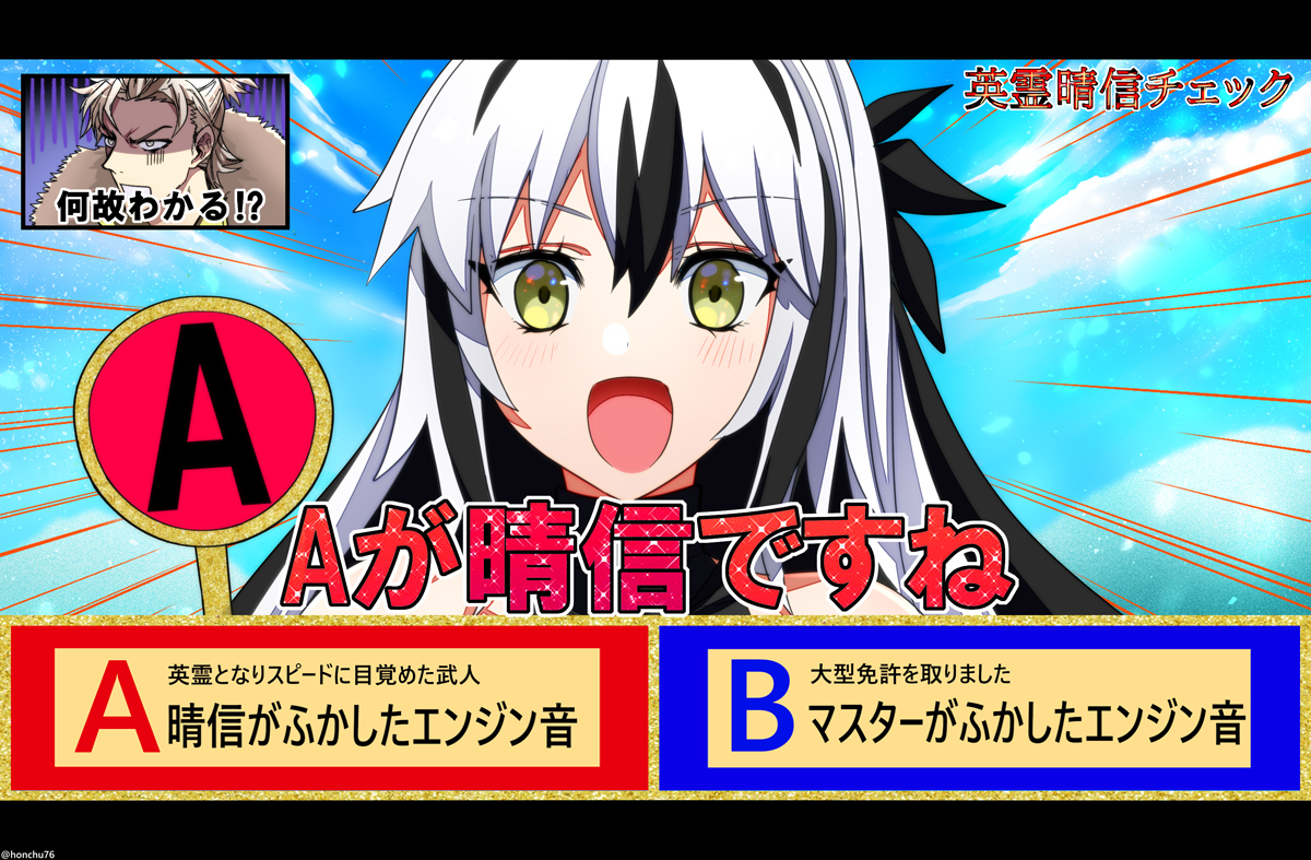 英霊晴信チェック