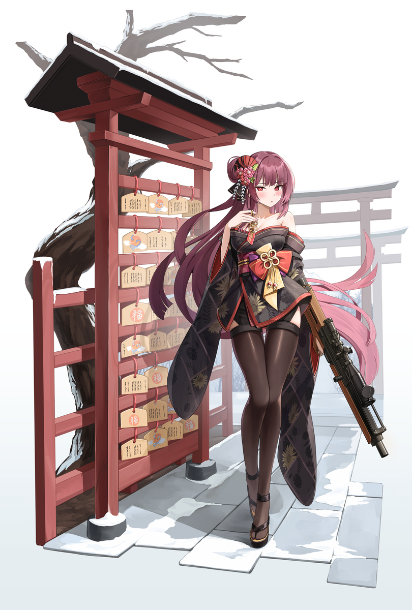 マキアート（WA2000）ちゃんの初詣
