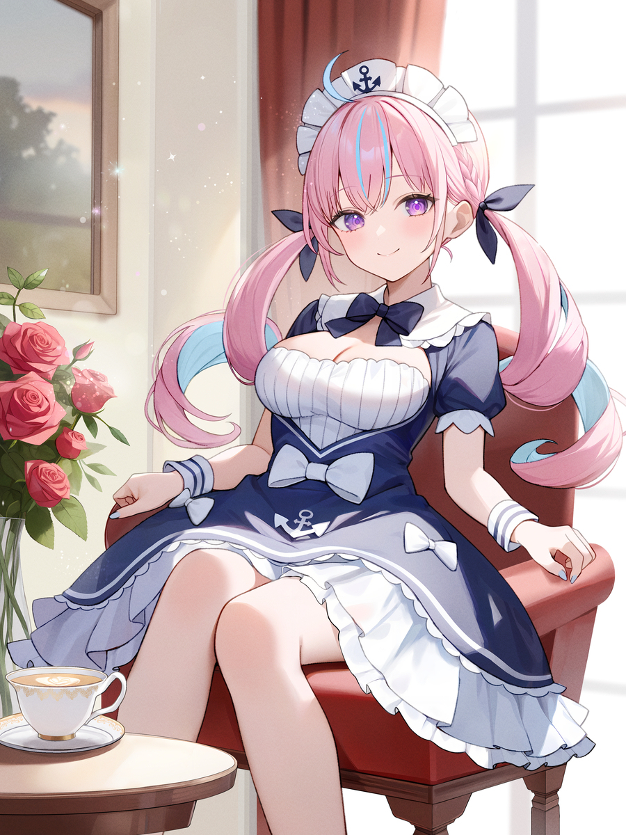 休憩中のメイド☕️