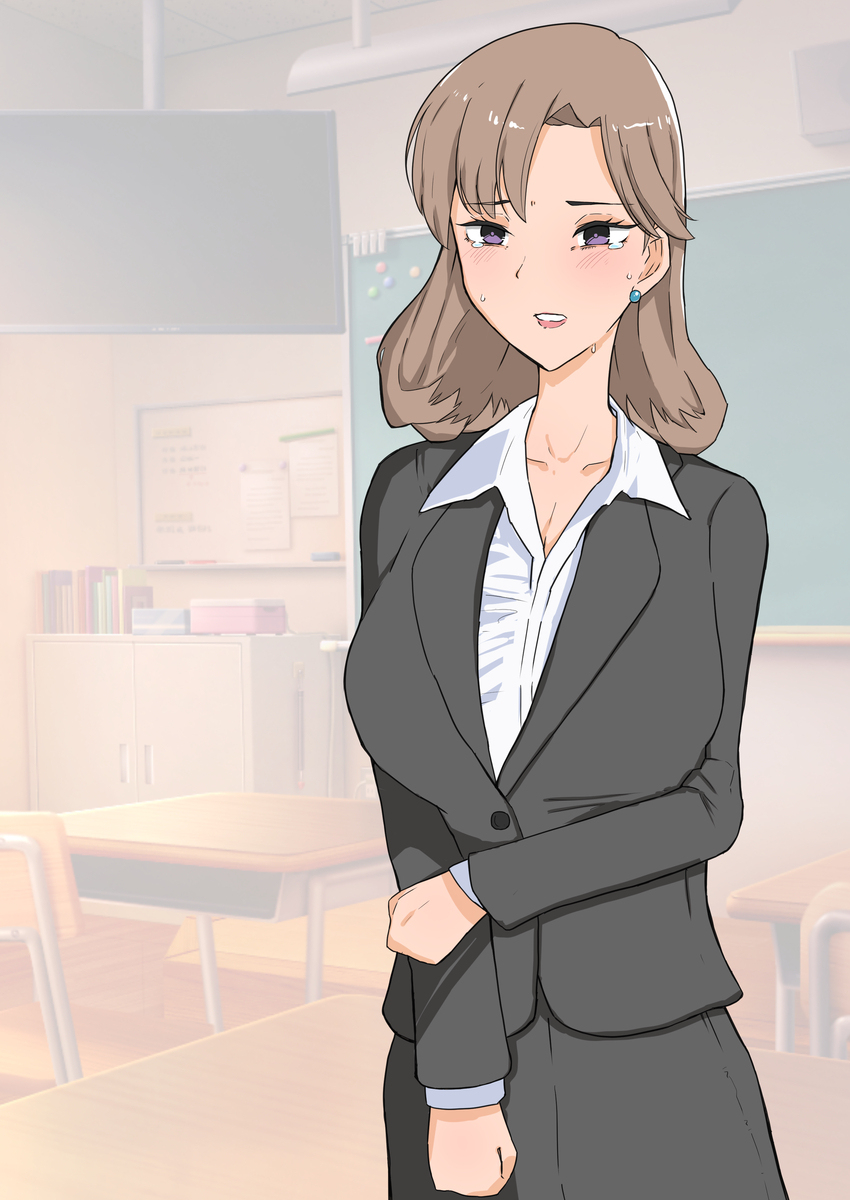 女教師と男子生徒の入れ替わり