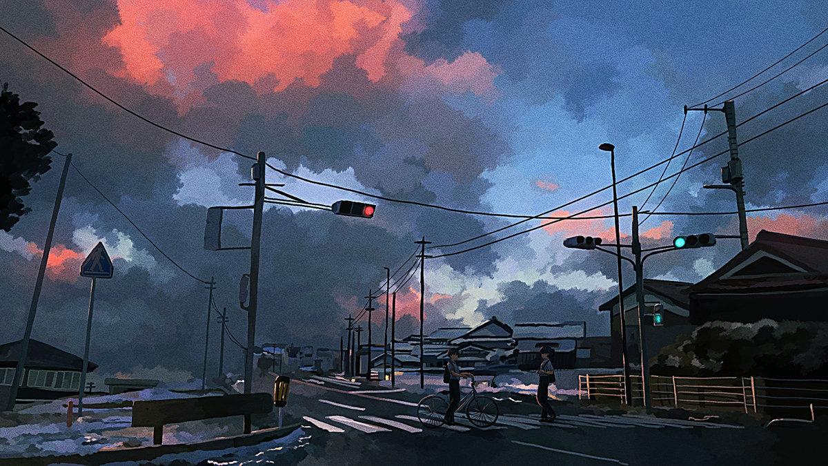 2人の帰り道
