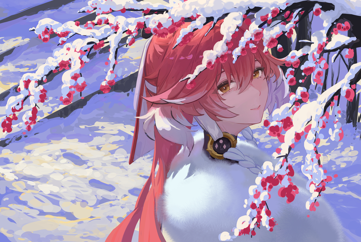 和长离看雪