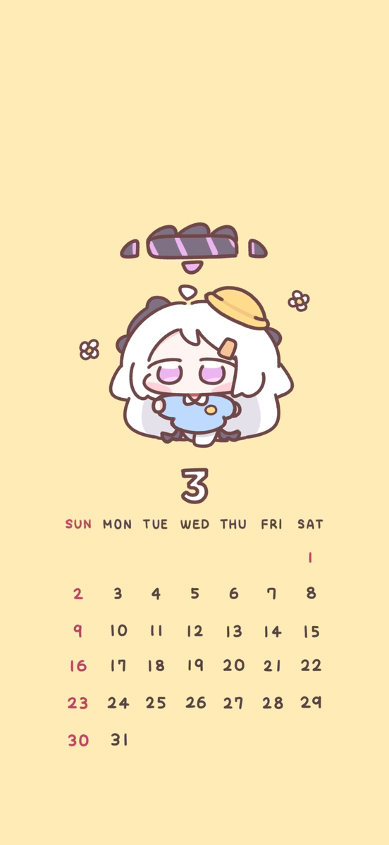 116 - March Calendar