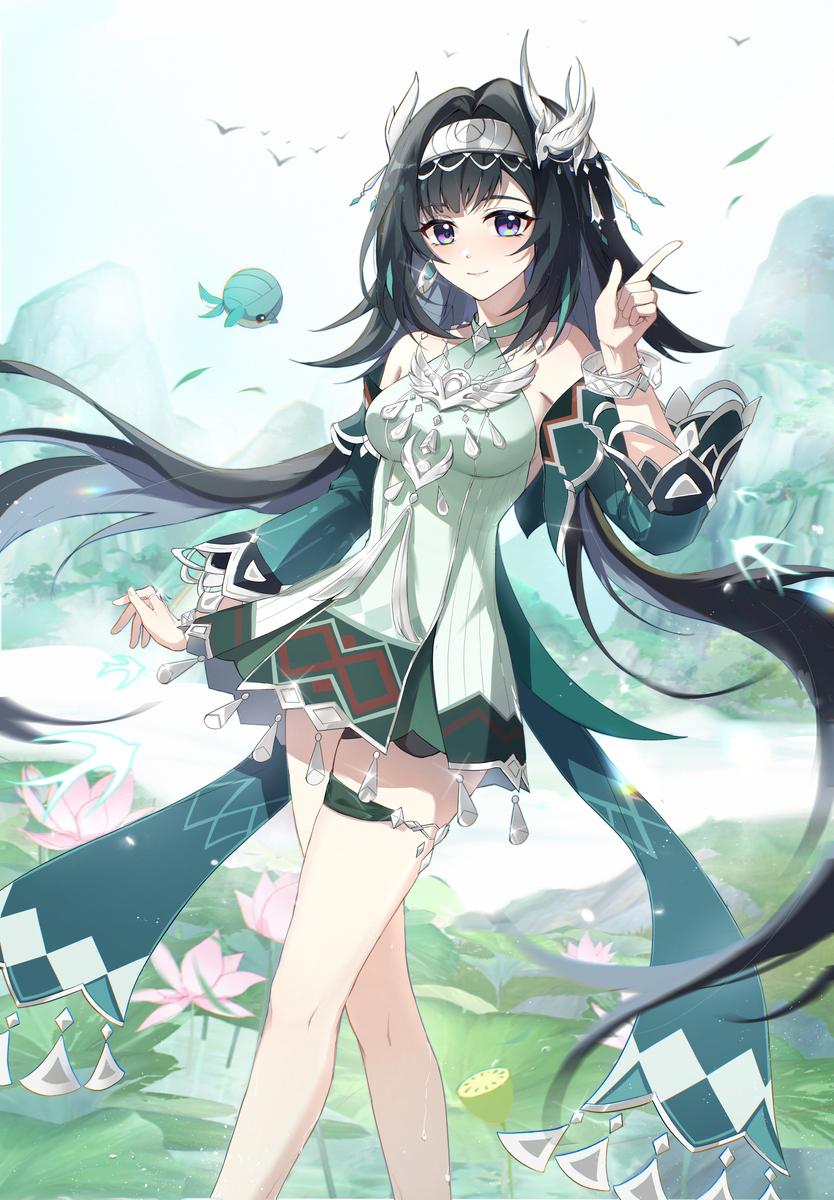幽谷银影