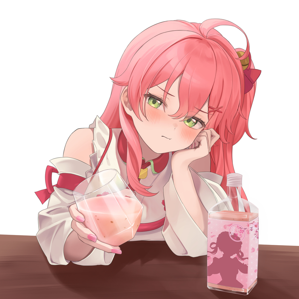 Skebリクエストで乾杯みこち