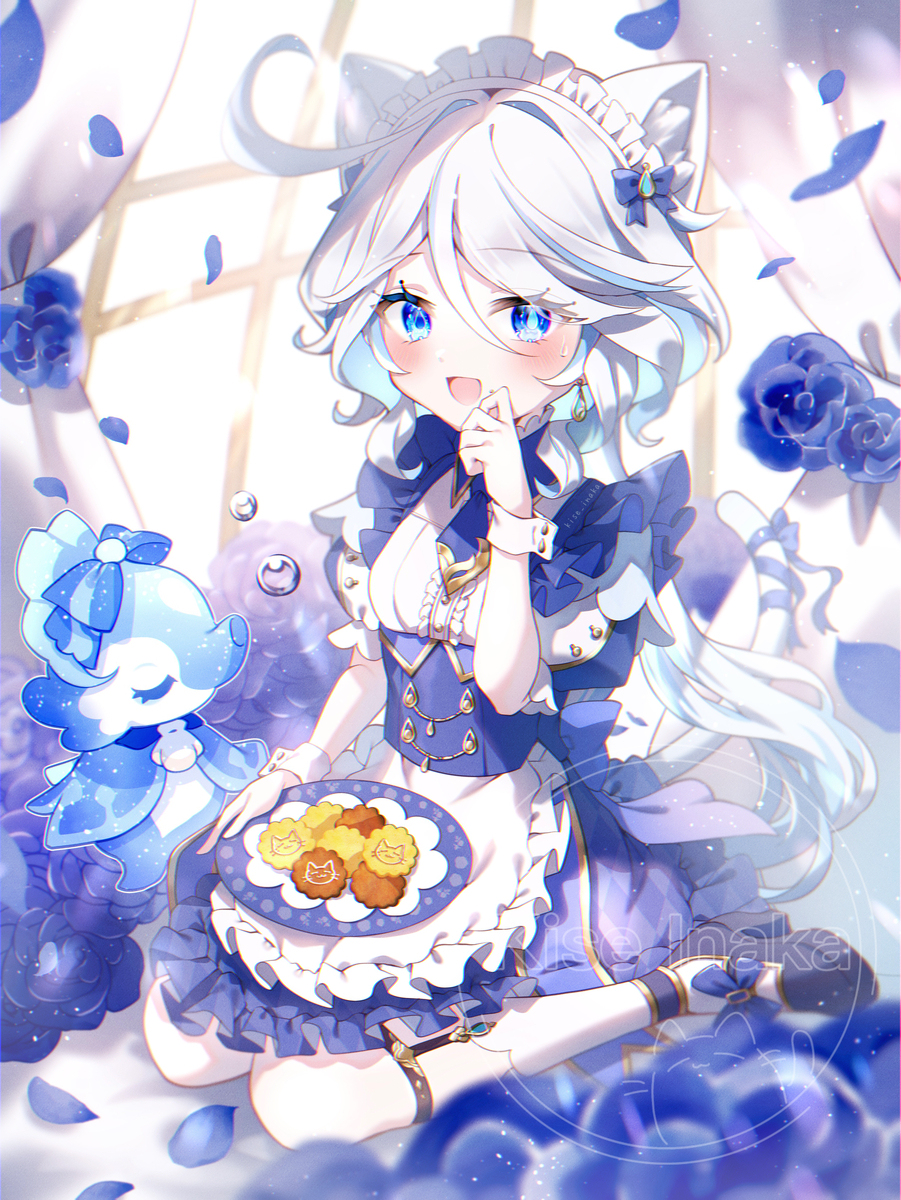 猫耳メイド💙フリーナ